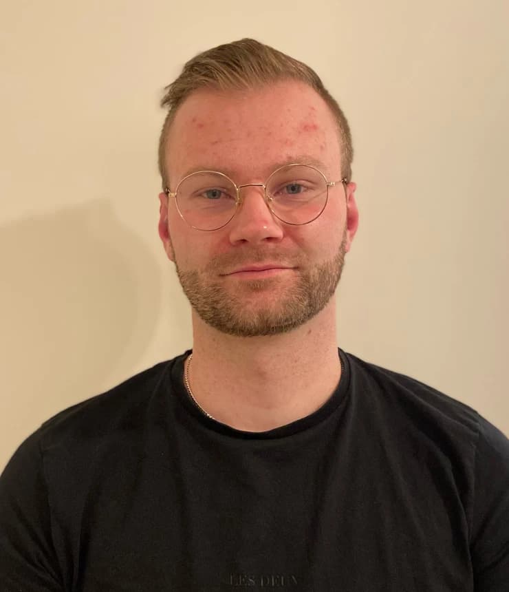 Porträtt av Samuel Johansson, Säljare Väst