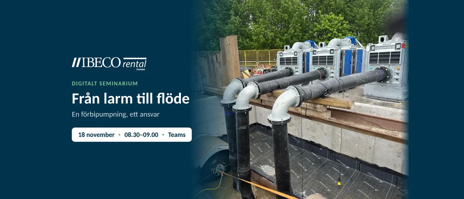 From alarm to flow - a bypass pumping operation, one responsibility
